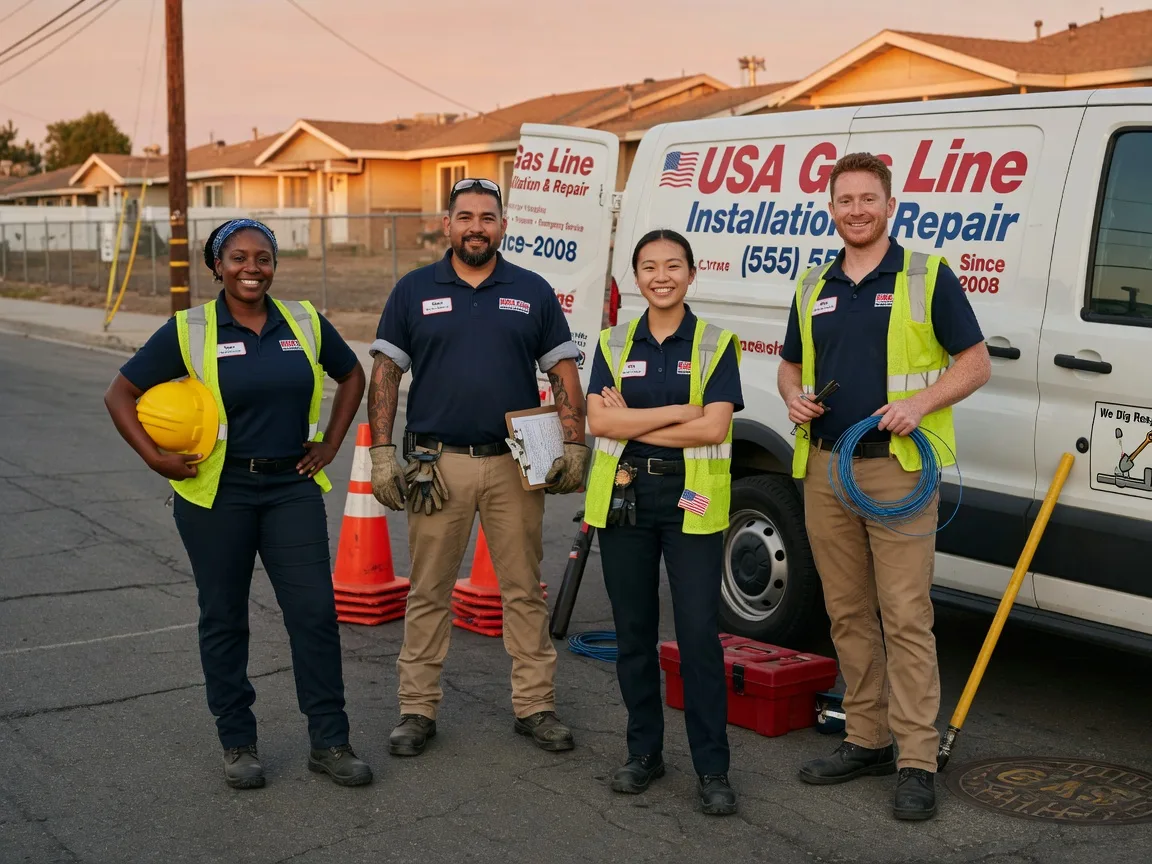 Gas Line Installation company in Hollandale, WI